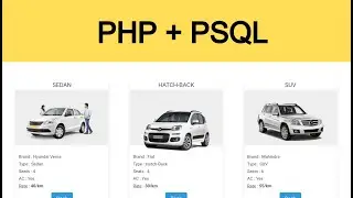 Cab Booking System - ( PHP + PSQL ) project