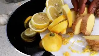 LEMON, GINGER, GARLIC DRINK / WEIGHT LOSS IMMUNE SYSTEM AND BODY METABOLISM