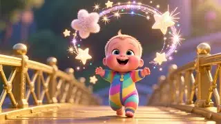 Bridge of Waffles and Wishes | Fun Food Adventure Song for Kids | Magical Rhyme