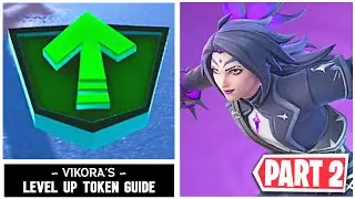 ALL *WEEK 2* LEVEL UP TOKENS! (Vikora&rsquo;s Level Up Quest Pack)(Chapter 4, Season 3)(Fortnite)