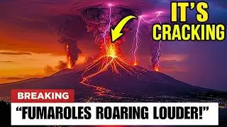 1 MINUTE AGO: Campi Flegrei 66 Quakes This Week &mdash; Vents CRACKING Wider