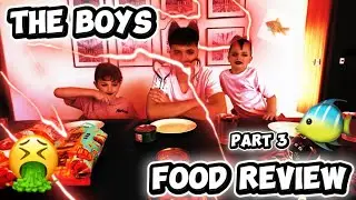 THE BOYS FOOD REVIEW ( GOLDFISH EDITION ￼￼PART 3 ￼)