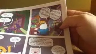 ASMR Adventure Time Comic Book *Soft Spoken*