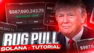 Solana Rug PULL Guide! It&rsquo;s easy! How to create Meme Coin on Solana