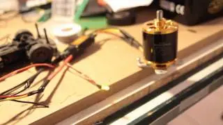 Scorpion S4035-250 Motor Test @12V