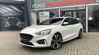 Ford Focus Wagon 1.0 EcoBoost Hybrid ST Line X Business Metropolis White