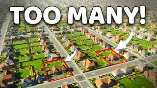 I ONLY Built LOW-DENSITY in Cities Skylines 2 (the game crashed)