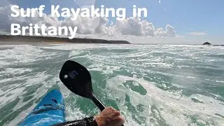 Surf Kayaking in Brittany