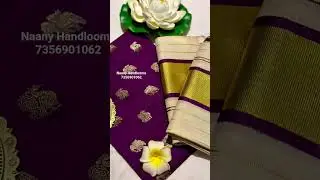 #shortsfeed #shortsvideo #kuthampully #saree #keralasaree #keraladress #traditionalcloth#keraladress