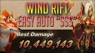 Building easy SSS Wind Rift teams : Summoners War