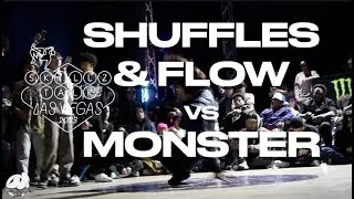 SHUFFLES AND FLOW vs MONSTER | 5v5 BREAKING TOP 8 | SKILLZ TALK 2023 | #SXSTV