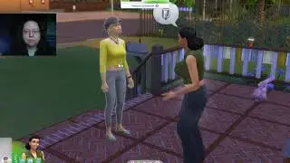 Playing The Sims 4 