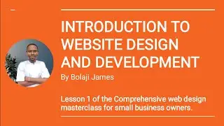 Lesson 1 | Wordpress Tutorial for Beginners
