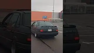 VW Passat B3 R32 3.2 VR6 hardcut limiter revlimiter flames pure sound nice job Dzikun Performance