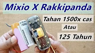Project Upgrade Baterai Powerbank Mixio Mp 04 Fast Charging 22.5w Dengan Cell Li ion Rakkipanda