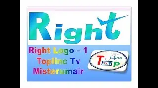 Logo Making__[Right Logo - 1]__Urdu_Hindi__Toplinc Tv  by Misterumair