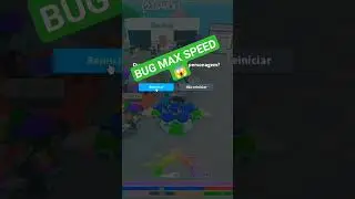 BUG MAX SPEED - #raceclicker #roblox #robloxshorts