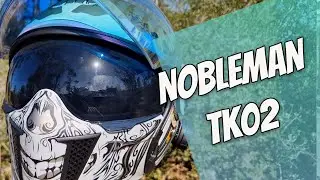 Nobleman TK02 Helmet  ★ Review & TestRide  ★ 🔥🔴 - ENGLISH 💯✅