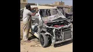 Accident Car Restoration like a new one #Accident #restoration #shorts