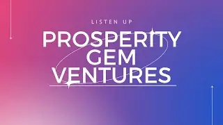 Update On PGV | Prosperity Gem Ventures | Crypto 5G