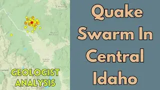 Seismic Swarm Strikes Central Idaho: Geologist Analysis