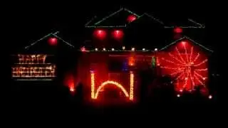 Halloween Light Show 2014 Clinton Lights