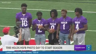 Waco Trib holds HS football photo day to start season