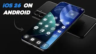 Установите тему iOS 26 Liquid Glass на любое устройство Android!