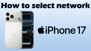 Как выбрать сеть на iPhone 17