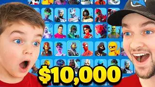 I Upgraded My SON’s Fortnite Account!
