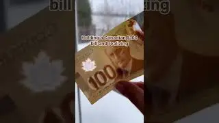 Holding a Canadian $100 Bill & Realizing&hellip; 😂💰 | Funny Canadian Currency Moments