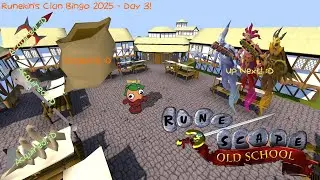 Old School Runescape | RuneKin Clan Bingo - Day 4! Herb Sack + Moons GLog