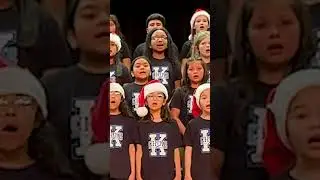 Koala Choir perform Sweet Silent Night #shorts #christmas #mustwatch #elementarymusic #choir #school