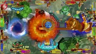 Taiwan Original Kong Fishing Game,3D Kong Jackpot Fish Casino Game Machine Gameplay