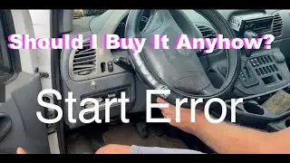 I Bought Another T1N Sprinter   Won't Start