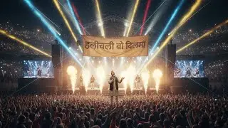 हल्लीचल्ली भो दिलमा Halli Challi Bho Dil Ma Nepali Song AI Music