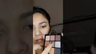 how to apply eyeshadow with fingers (no brushes!!!)|finger blending #shorts