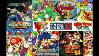 Peppy and Upbeat N64 Music - 5 Hours