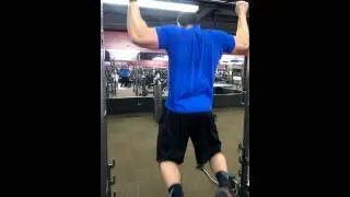 BTN snatch grip pullups.