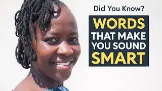 Did you know these words  make you sound smart?#english #vocabs #fypシ 