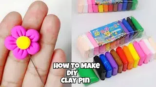 DIY Clay Hijab Pin Ideas | How to Make Trendy Clay Hijab Pins | Easy Tutorial