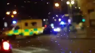 Accident at bottom of Barkerend Road