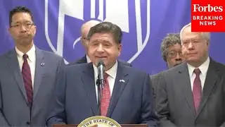 JUST IN: Illinois Gov. JB Pritzker Holds Press Briefing On New Bill Claiming To Lower Energy Costs