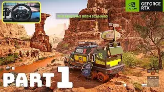 Expeditions: A MudRunner Game - Logitech G923 TrueForce Gameplay Walkthrough - Part 1