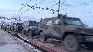 IL TRENO MILITARE A LATISANA-LIGNANO-BIBIONE