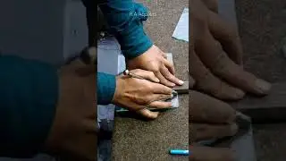 Glass Cutting Technique | Diamond Tipped Oil Feed Glass Cutter | #shorts