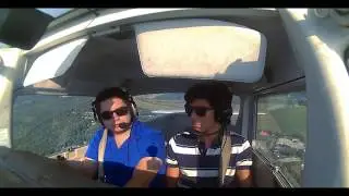 My brother's first flight - Lachute Aviation - Cessna C152