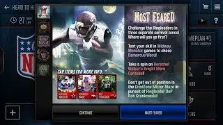 MOST FEARED LIVESTREAM!-MOST FEARED IS FINALLY HERE!-Madden Mobile 18