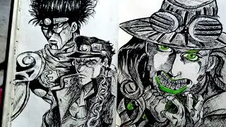 Gyro zeppeli Drawing | Gyro zeppeli edit | Jojo's bizarre adventure steel ball run
