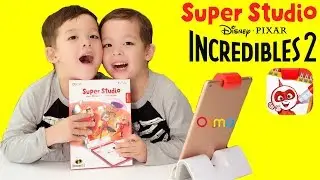 *NEW* OSMO Super Studio-Incredibles 2 | How To Play And Draw Mr.Incredibles,Elastigirl,Baby JackJack